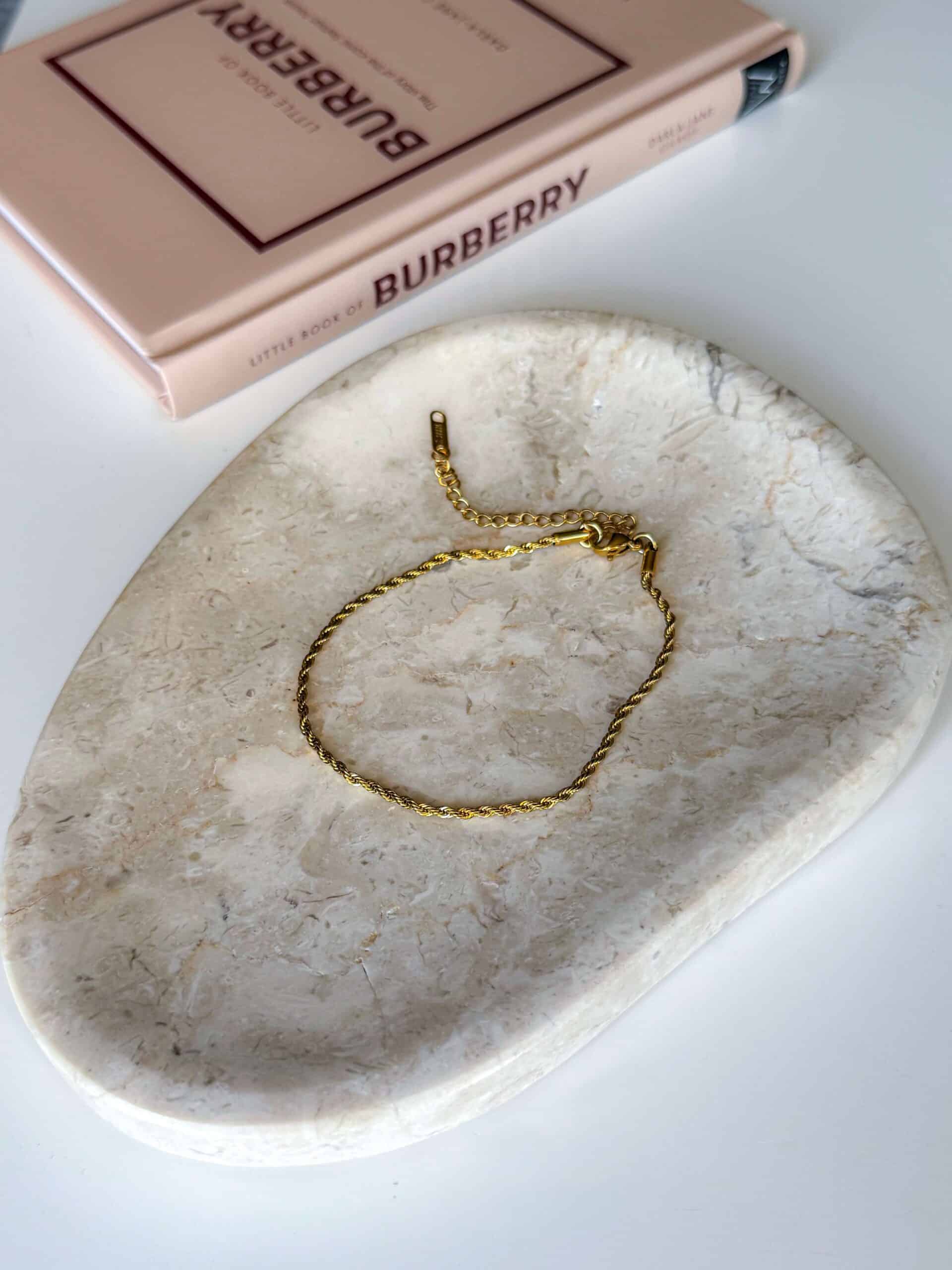 Γυναικεία Χρυσή Αλυσίδα Ποδιού Rope