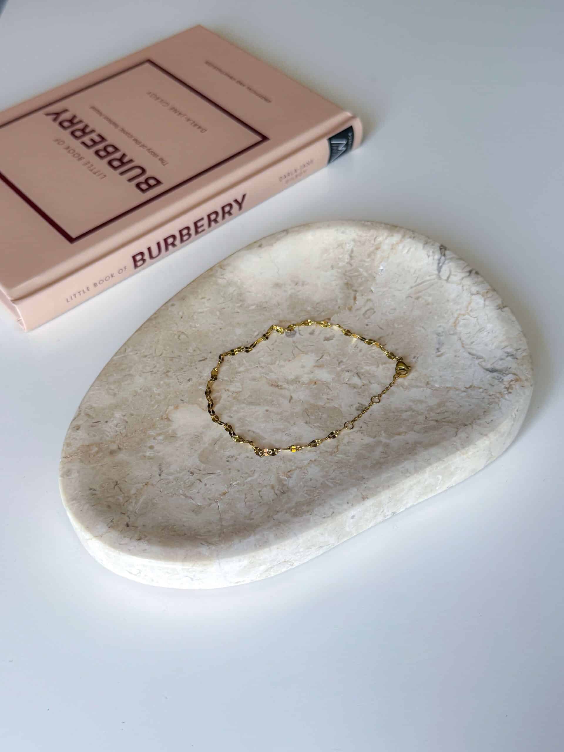 Γυναικεία Χρυσή Λεπτή Αλυσίδα Ποδιού