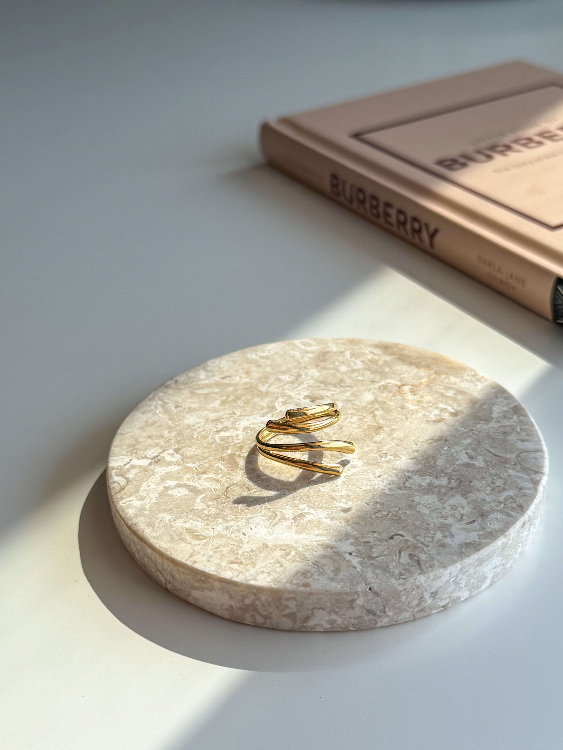 Χρυσό Minimal Ρυθμιζόμενο Δαχτυλίδι